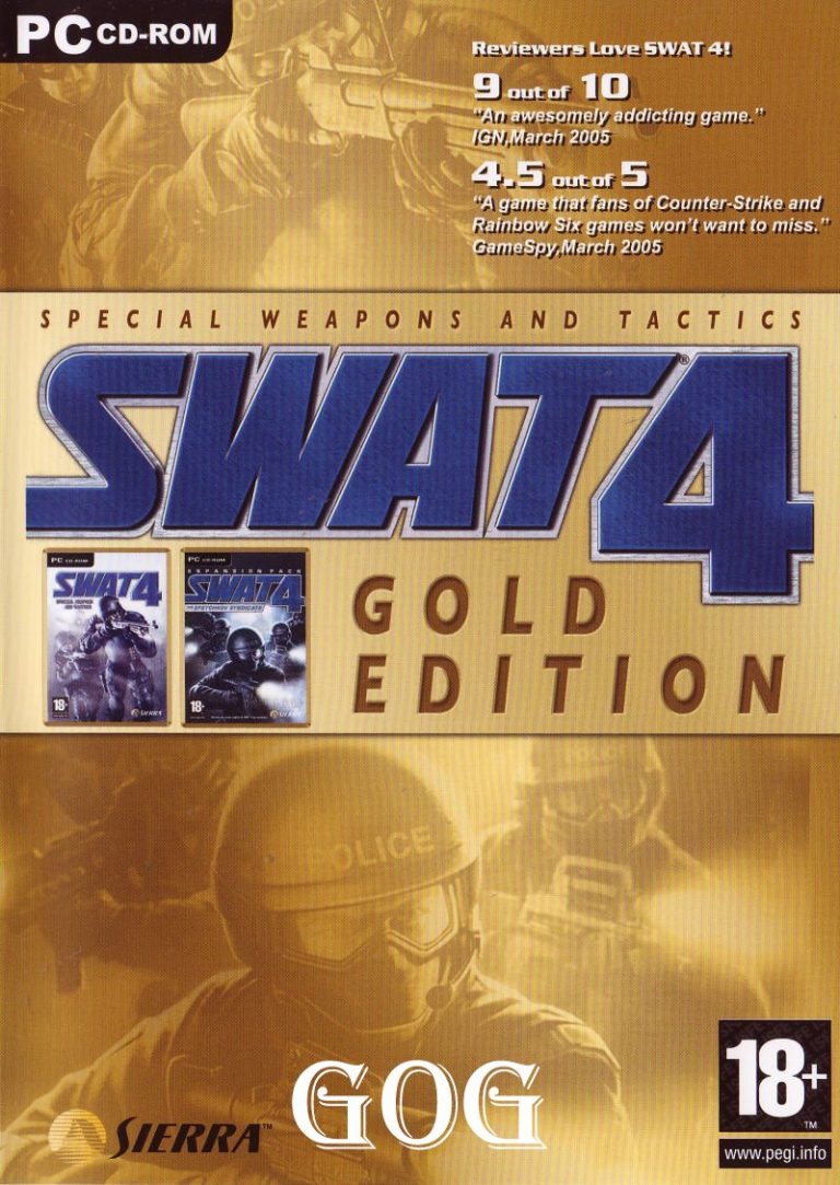 SWAT 4 Gold Edition GOG (ENG) от R.G. GOGFAN скачать торрент бесплатно Лицензия