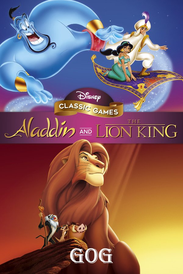 Disney Classic Games: Aladdin and The Lion King GOG скачать торрент бесплатно Лицензия