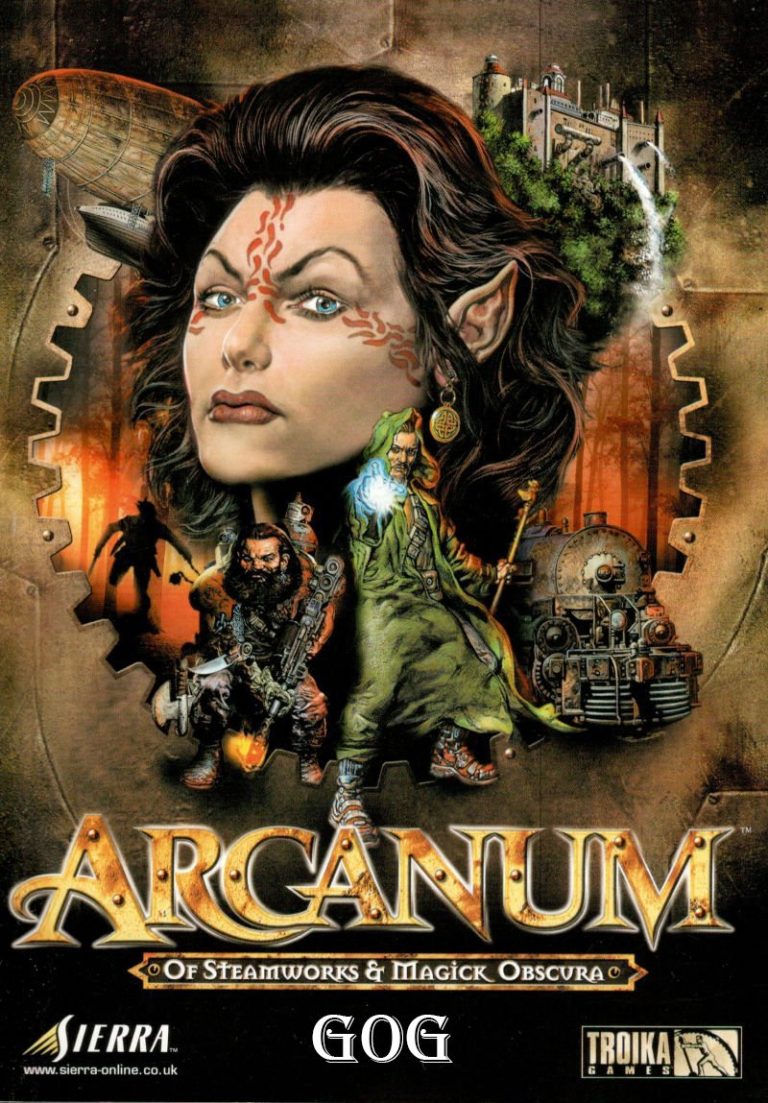 Arcanum: Of Steamworks and Magick Obscura GOG скачать торрент бесплатно Лицензия