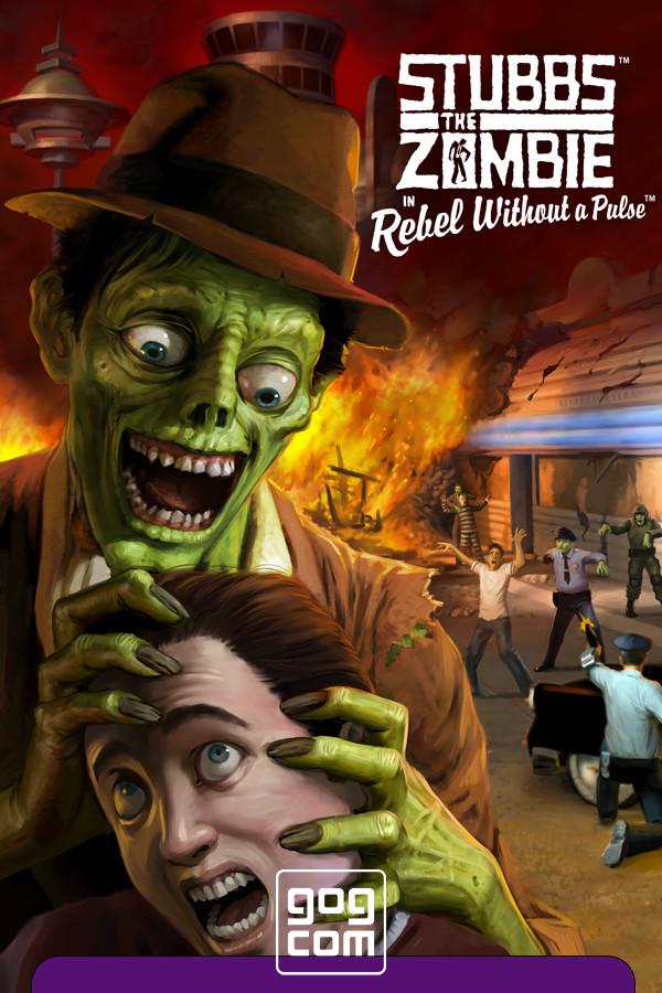 Stubbs the Zombie in Rebel Without a Pulse (переиздание) GOG скачать торрент бесплатно Лицензия