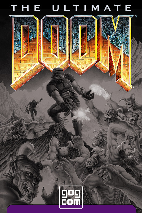 The Ultimate DOOM v.1.9 (28044) GOG скачать торрент бесплатно Лицензия