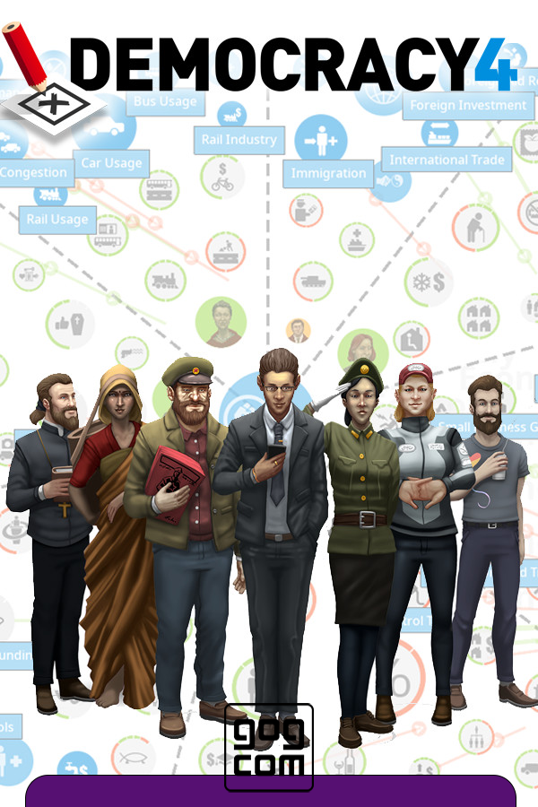 Democracy 4 v.1.66 GOG скачать торрент бесплатно Лицензия