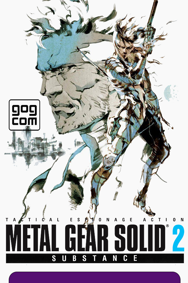 METAL GEAR SOLID 2 SUBSTANCE v.1.0cu (45301) GOG скачать торрент бесплатно Лицензия