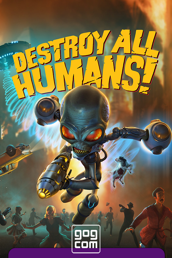 Destroy All Humans! v.1.4 GOG скачать торрент бесплатно Лицензия