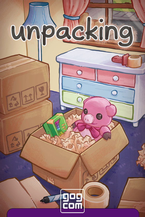 Unpacking v.1.3 GOG скачать торрент бесплатно Лицензия