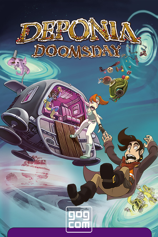 Deponia 4: Deponia Doomsday v.1.2.0267 GOG скачать торрент бесплатно Лицензия