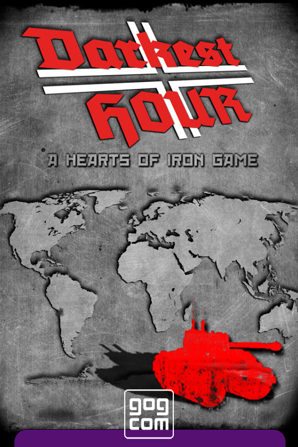 Darkest Hour: A Hearts of Iron Game v1.05.1 GOG скачать торрент бесплатно Лицензия