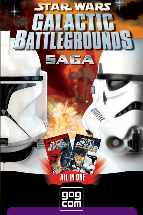 Star Wars Galactic Battlegrounds Saga v2.0.0.4 GOG скачать торрент бесплатно Лицензия