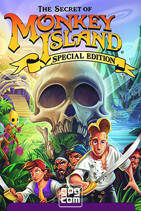 The Secret of Monkey Island Special Edition v1.0 GOG скачать торрент бесплатно Лицензия