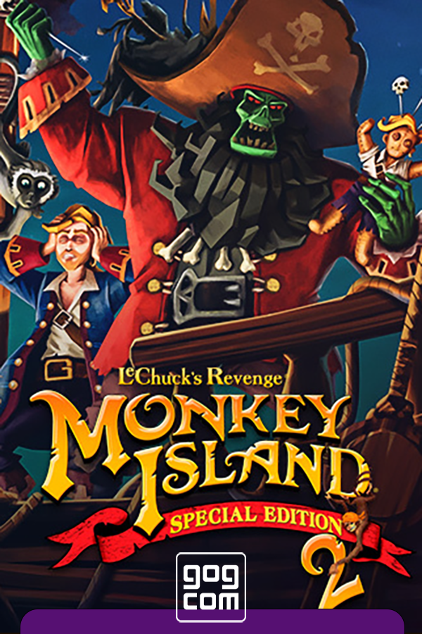 Monkey Island 2 Special Edition: LeChuck’s Revenge v2.0.0.10 GOG скачать торрент бесплатно Лицензия