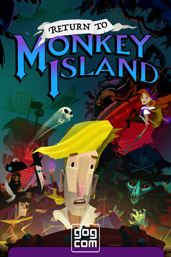 Return to Monkey Island v.1.5 GOG скачать торрент бесплатно Лицензия