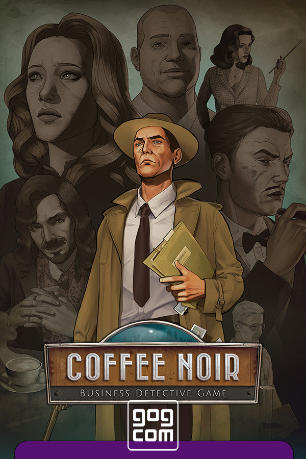 Coffee Noir Business Detective Game v1.0.1 GOG скачать торрент бесплатно Лицензия