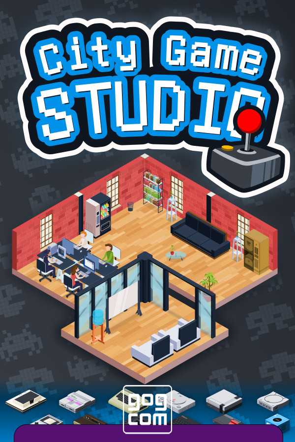 City Game Studio: a tycoon about game dev v.1.15.1-1 GOG скачать торрент бесплатно Лицензия