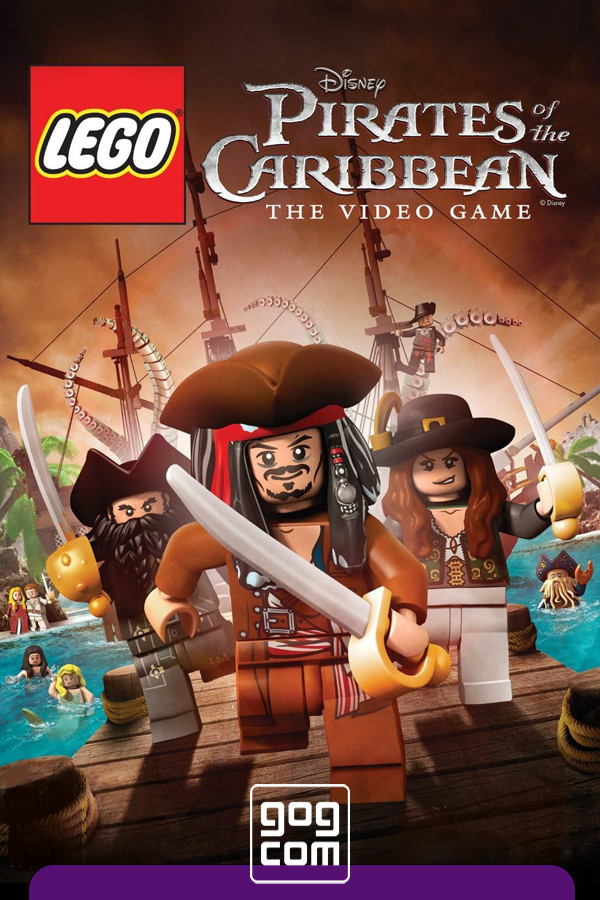 LEGO Pirates of the Caribbean: The Video Game v1.0 GOG скачать торрент бесплатно Лицензия
