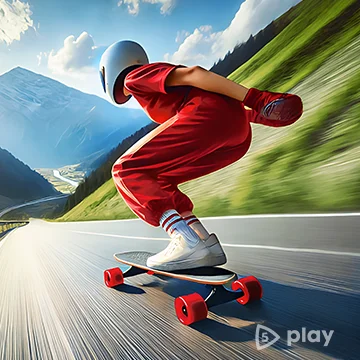 Downhill Race League v0.9.1 (МОД: Много денег)