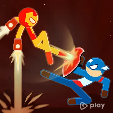 Stick Fight Battle v1.1.2 (МОД: Много денег, тупые враги)