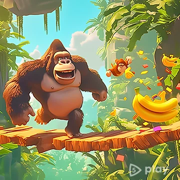 Monkey Rescue Mafia Kong Run v115 (МОД: Много монет)